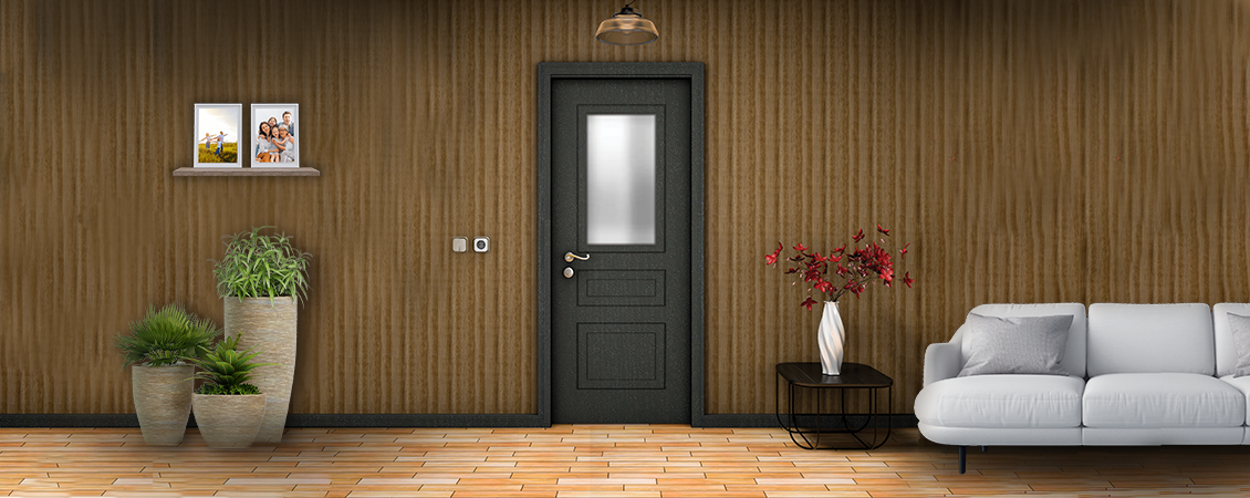 PVC Coated Door HD-1007C
